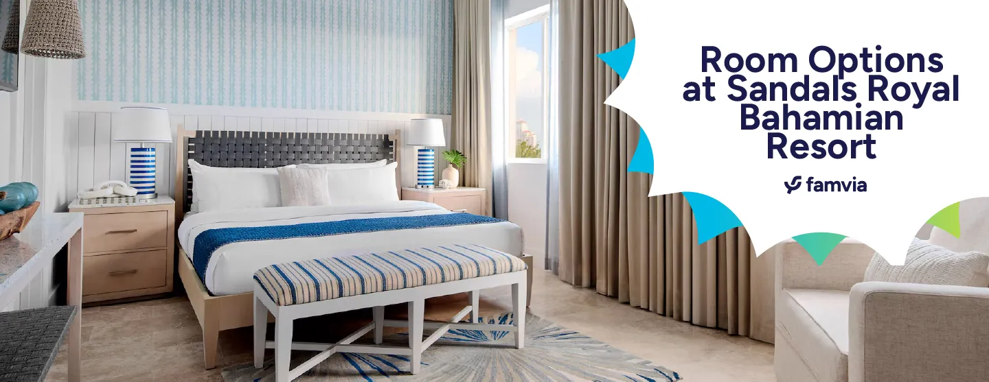 Room Options at Sandals Royal Bahamian Resort