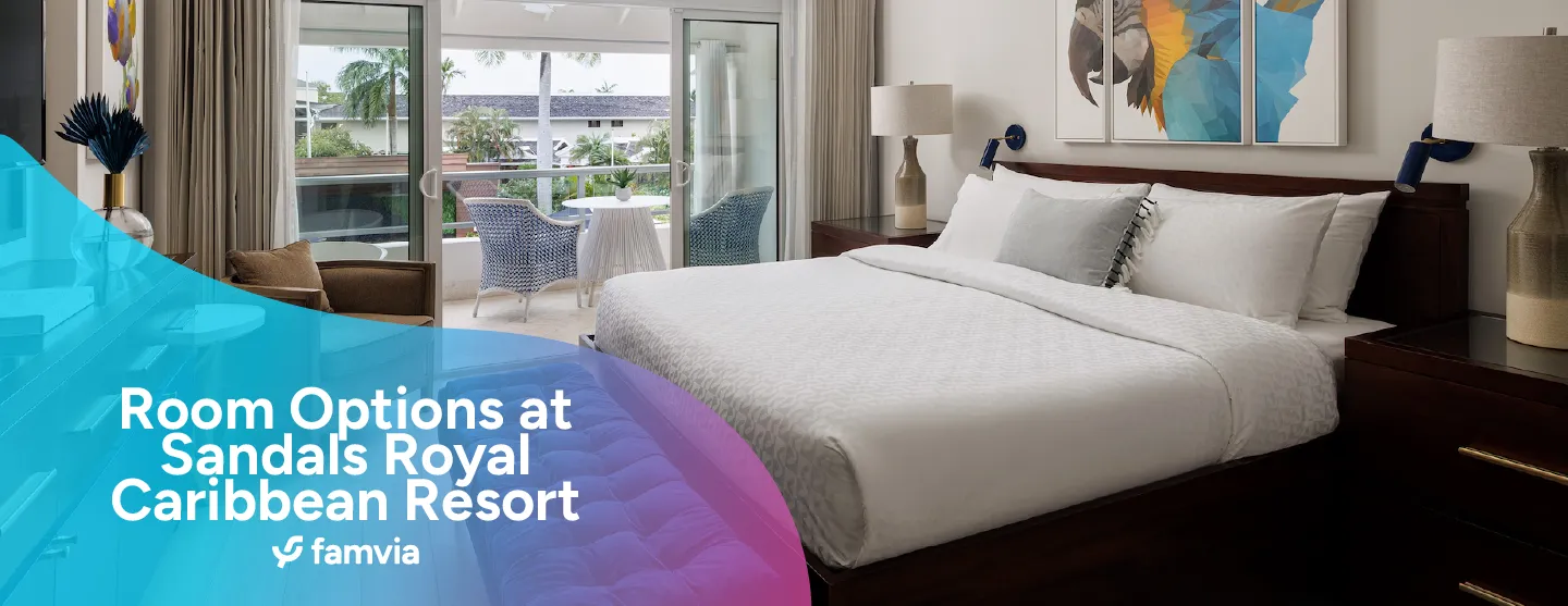 Room Options at Sandals Royal Caribbean Resort