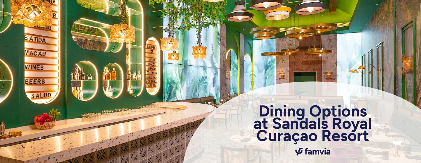 Dining Options at Sandals Royal Curaçao Resort