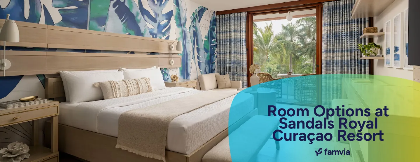Room Options at Sandals Royal Curaçao Resort