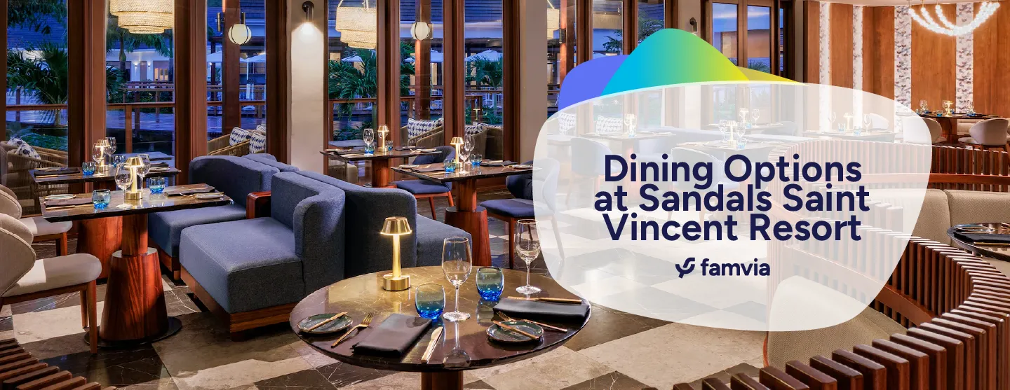 Dining Options at Sandals Saint Vincent Resort