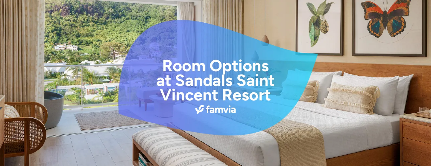 Room Options at Sandals Saint Vincent Resort