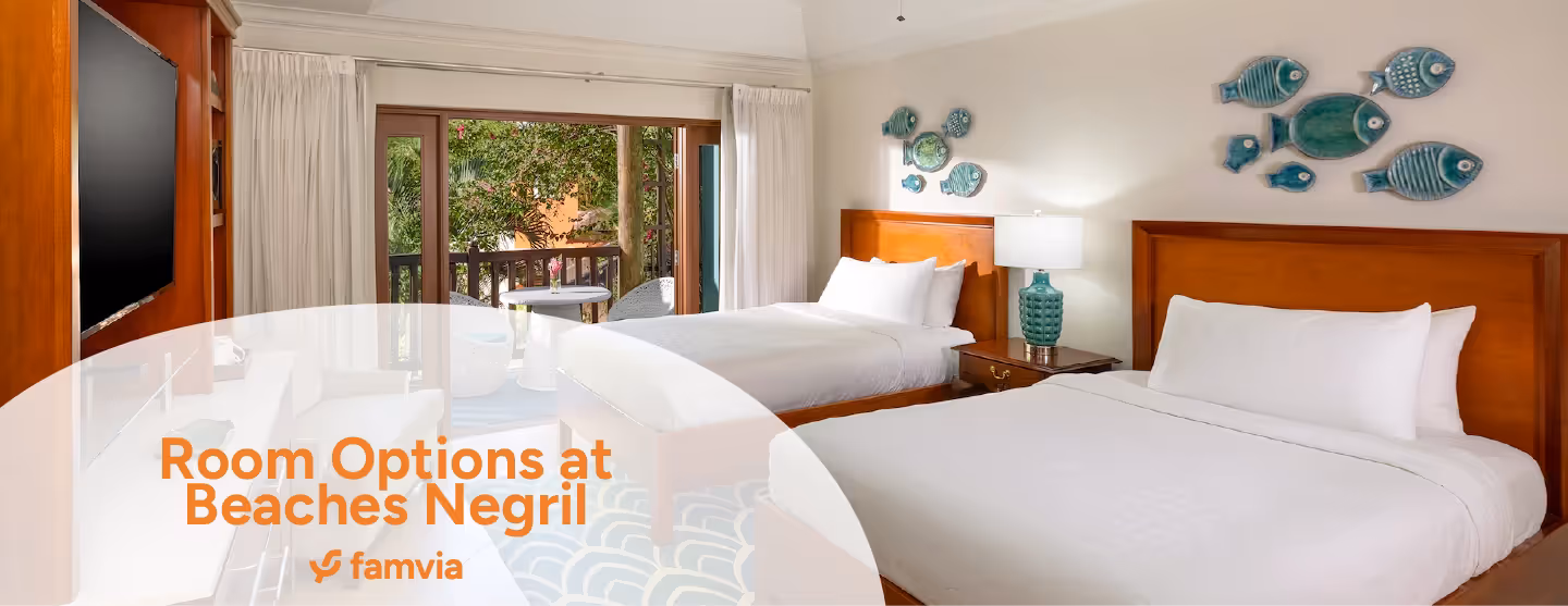 Room Options at Beaches Negril
