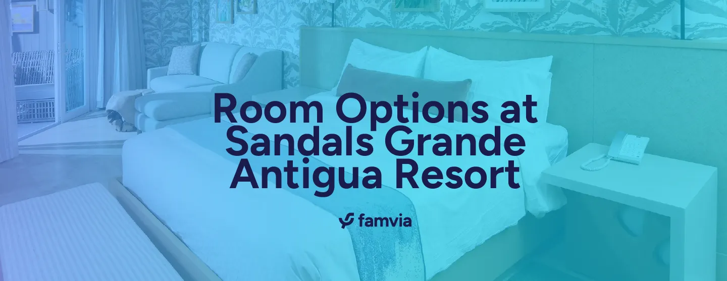 Room Options at Sandals Grande Antigua Resort