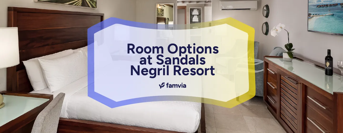 Room Options at Sandals Negril Resort