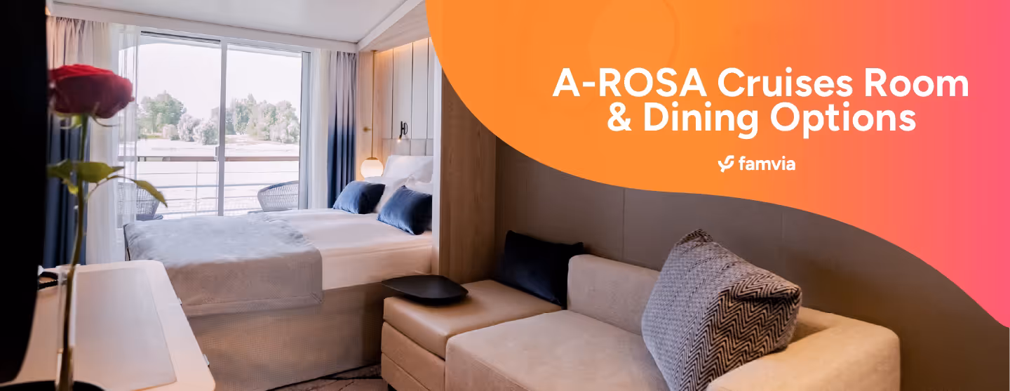 A-ROSA Cruises Room & Dining Options