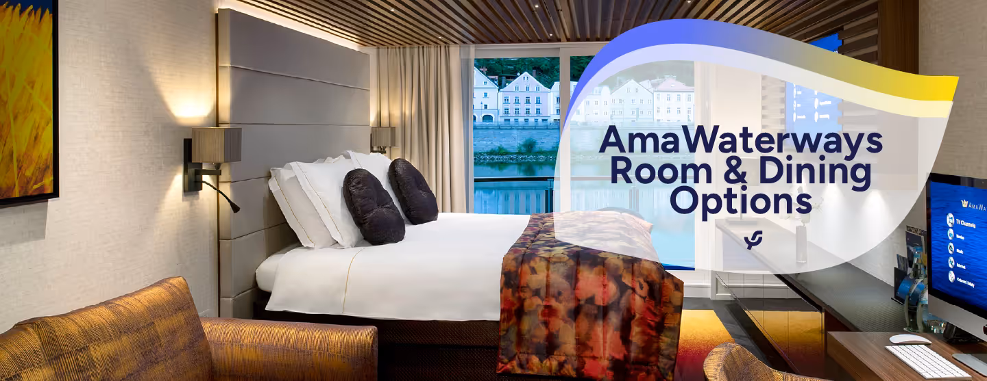 AmaWaterways Room & Dining Options