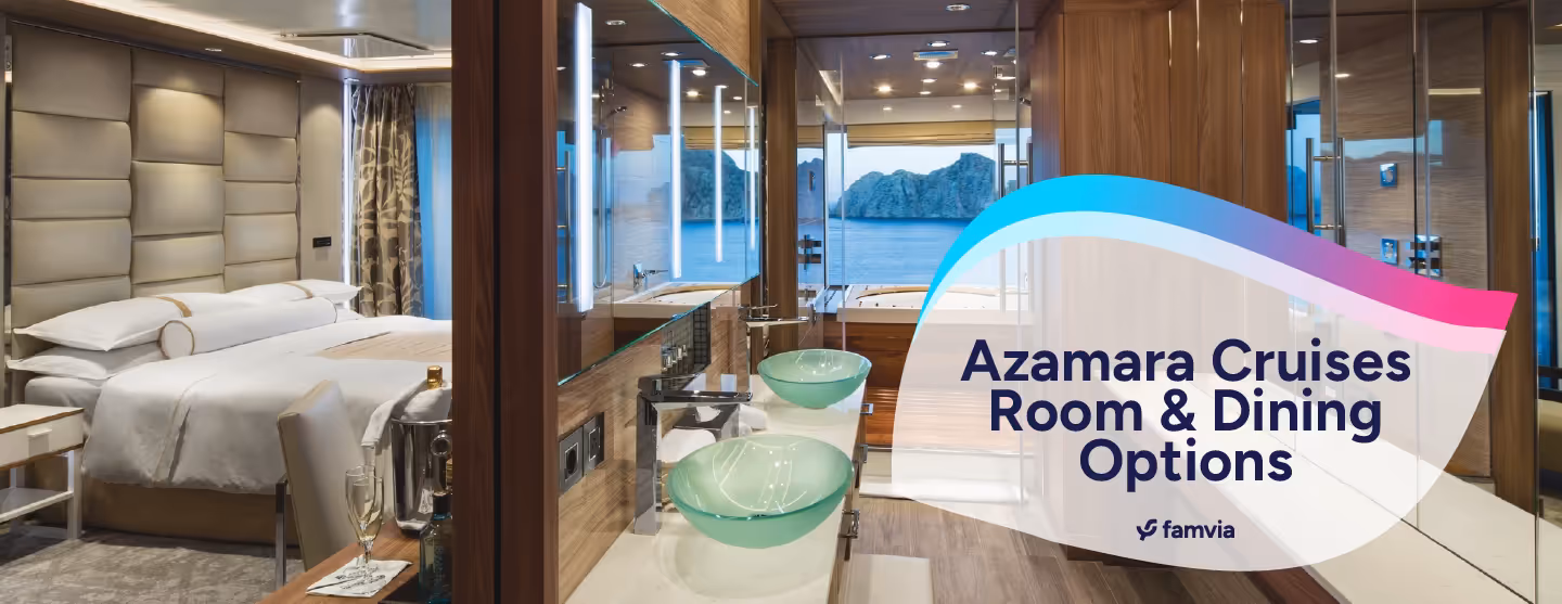 Azamara Cruises Room & Dining Options
