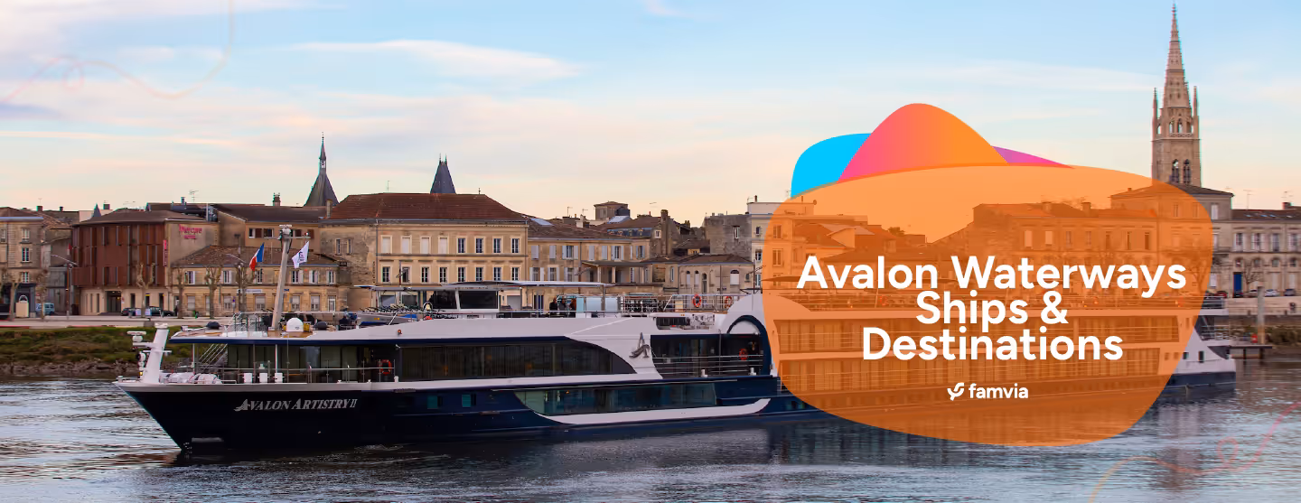 Avalon Waterways Ships & Destinations
