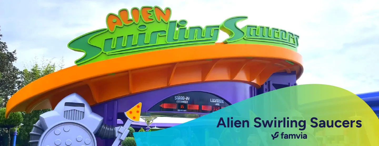 Alien Swirling Saucers