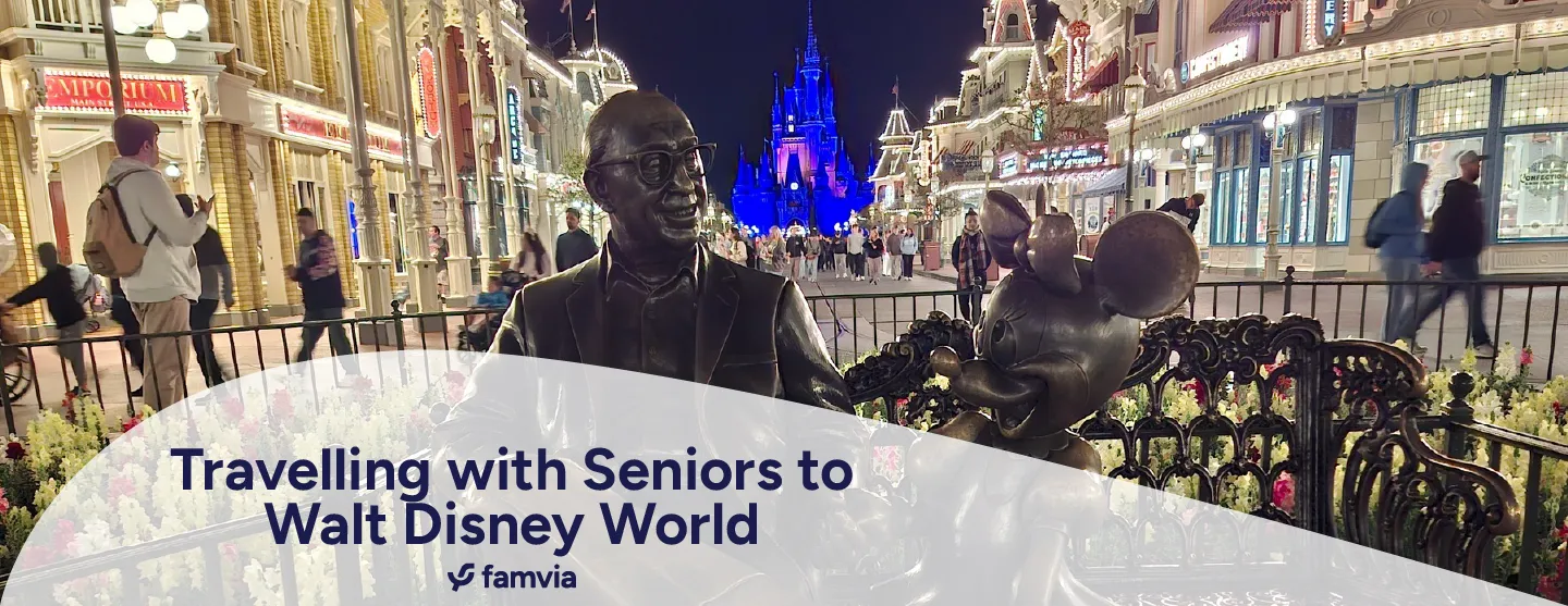 Traveling with Seniors to Walt Disney World