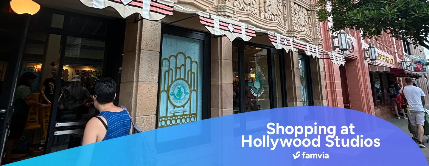 Shopping at Hollywood Studios