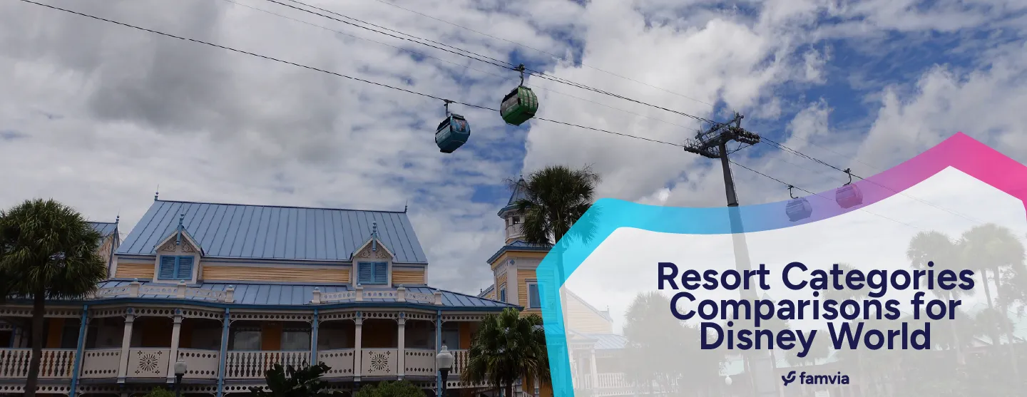 Resort Categories Comparisons for Disney World