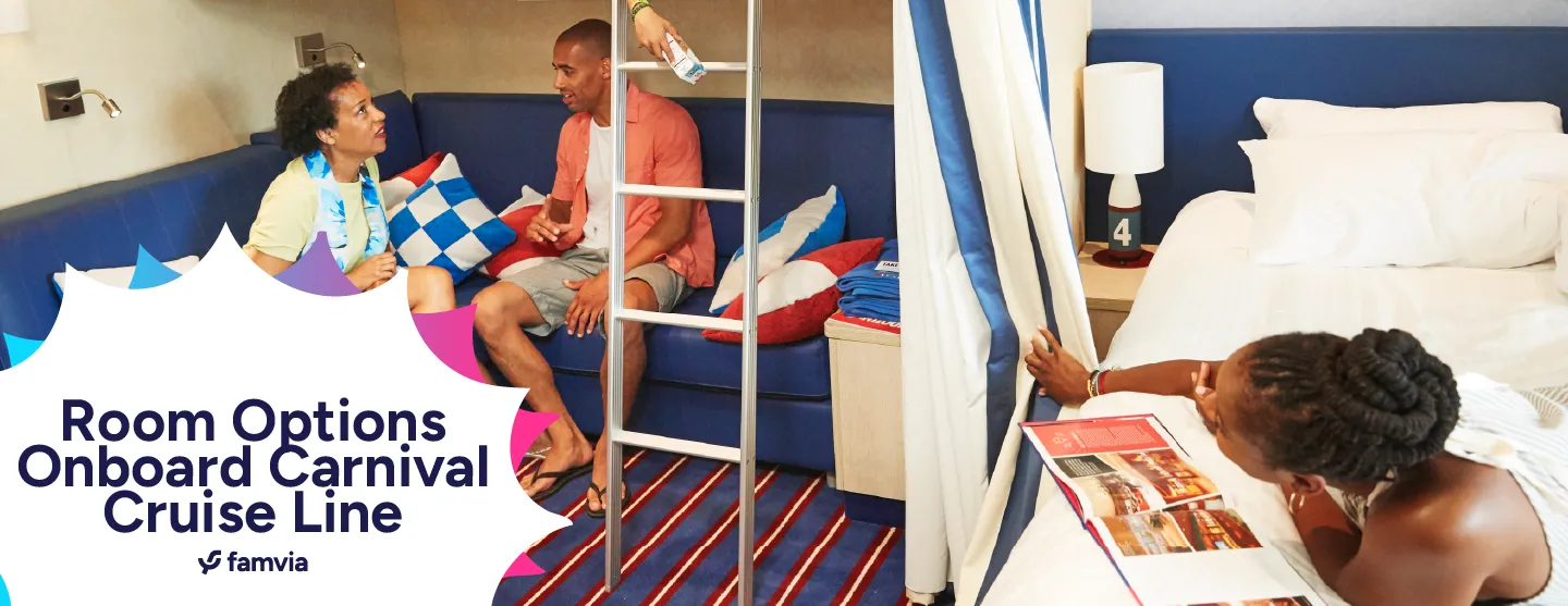 Room Options Onboard Carnival Cruise Line
