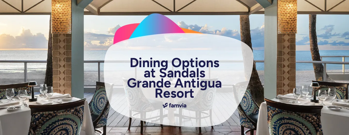 Dining Options at Sandals Grande Antigua Resort