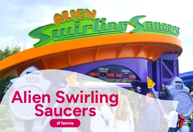 Alien Swirling Saucers