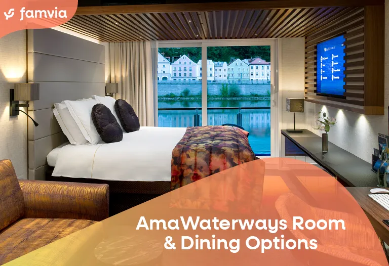 AmaWaterways Room & Dining Options