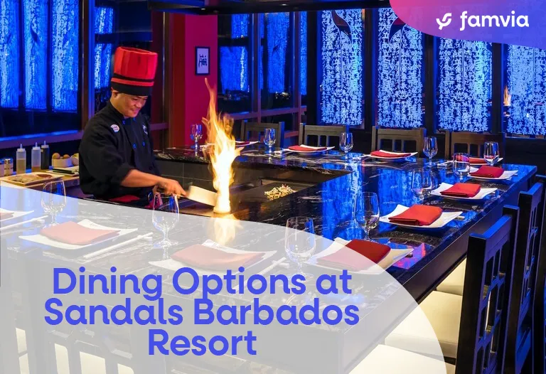 Dining Options at Sandals Barbados Resort