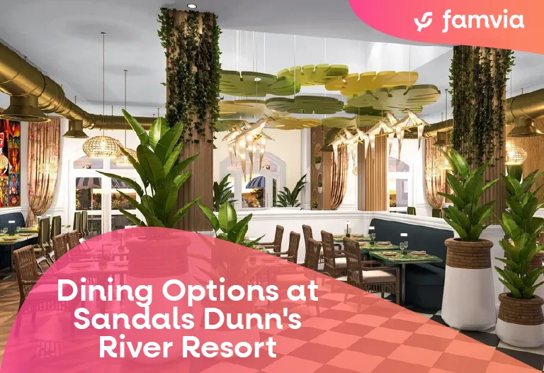 Dining Options at Sandals Dunn's River Resort