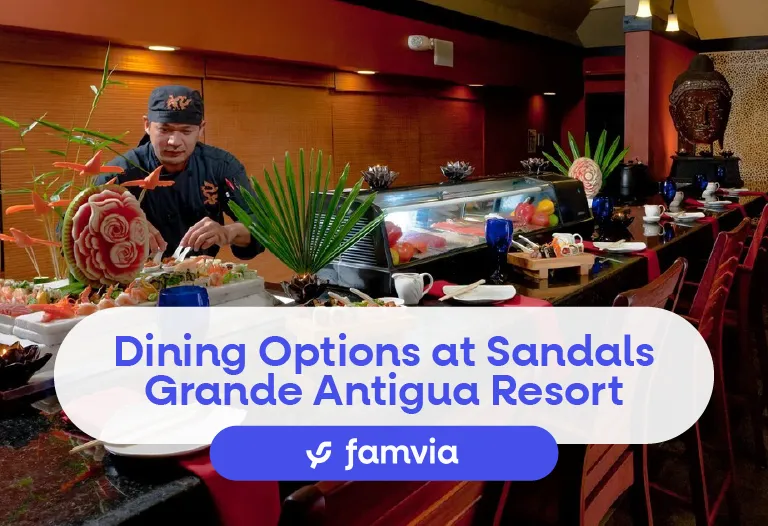 Dining Options at Sandals Grande Antigua Resort