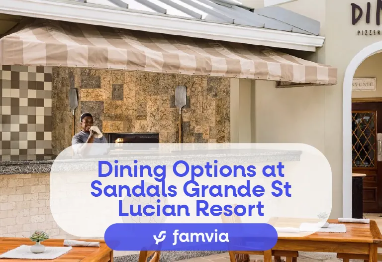 Dining Options at Sandals Grande St Lucian Resort