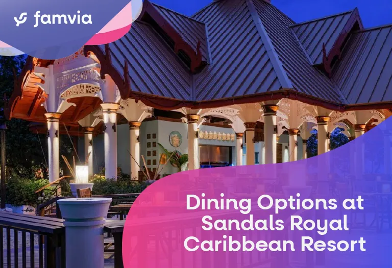 Dining Options at Sandals Royal Caribbean Resort