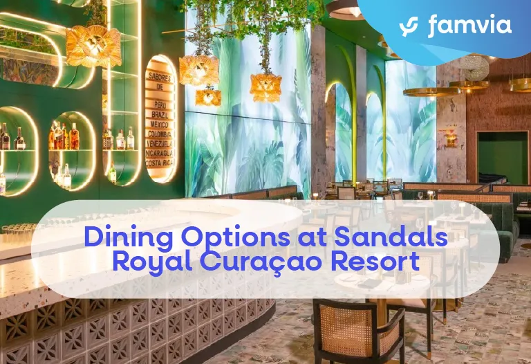 Dining Options at Sandals Royal Curaçao Resort