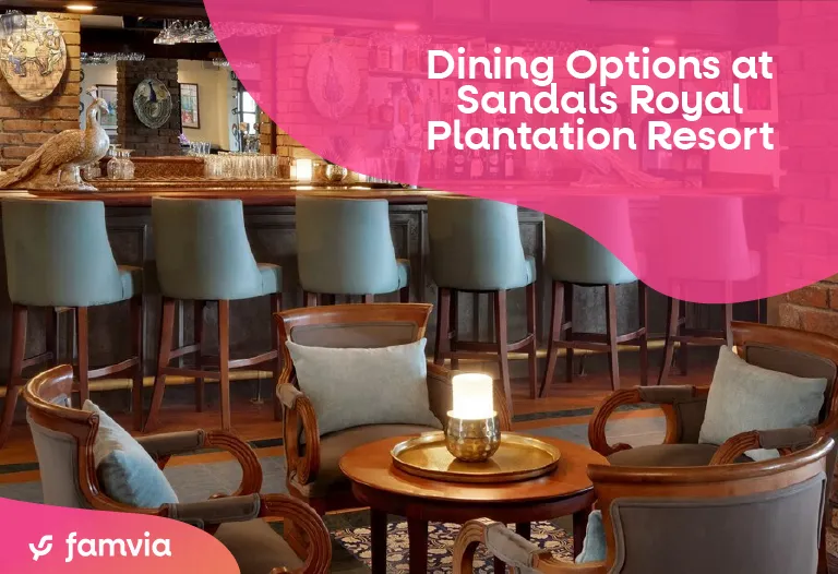 Dining Options at Sandals Royal Plantation Resort