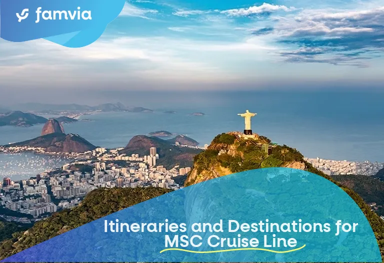 Itineraries and Destinations for MSC Cruise Line