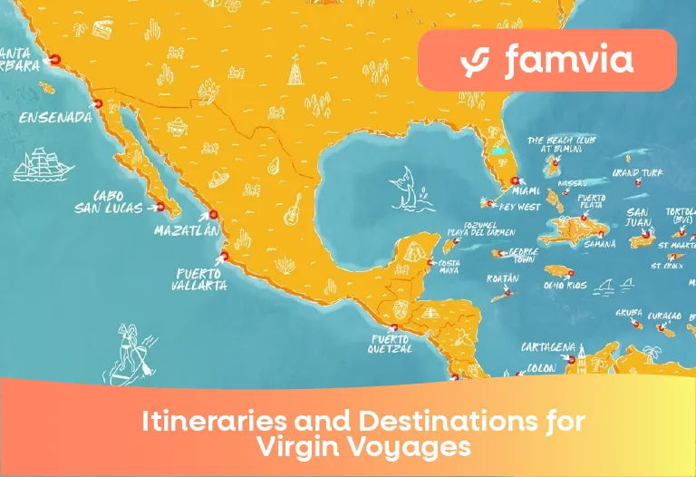 Itineraries and Destinations for Virgin Voyages