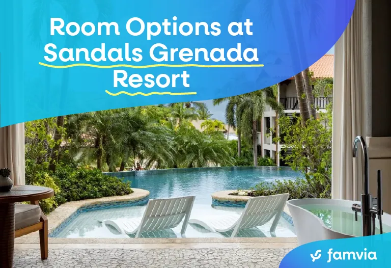 Room Options at Sandals Grenada Resort