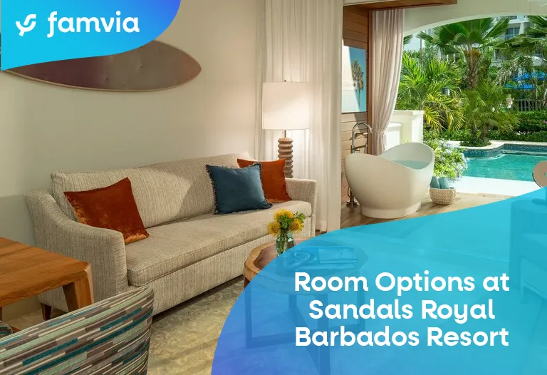 Room Options at Sandals Royal Barbados Resort