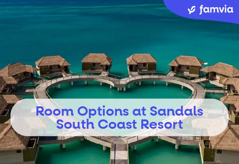 Room Options at Sandals South Coast Resort