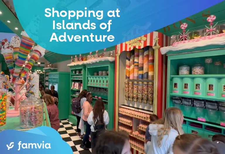 Shopping at Islands of Adventure