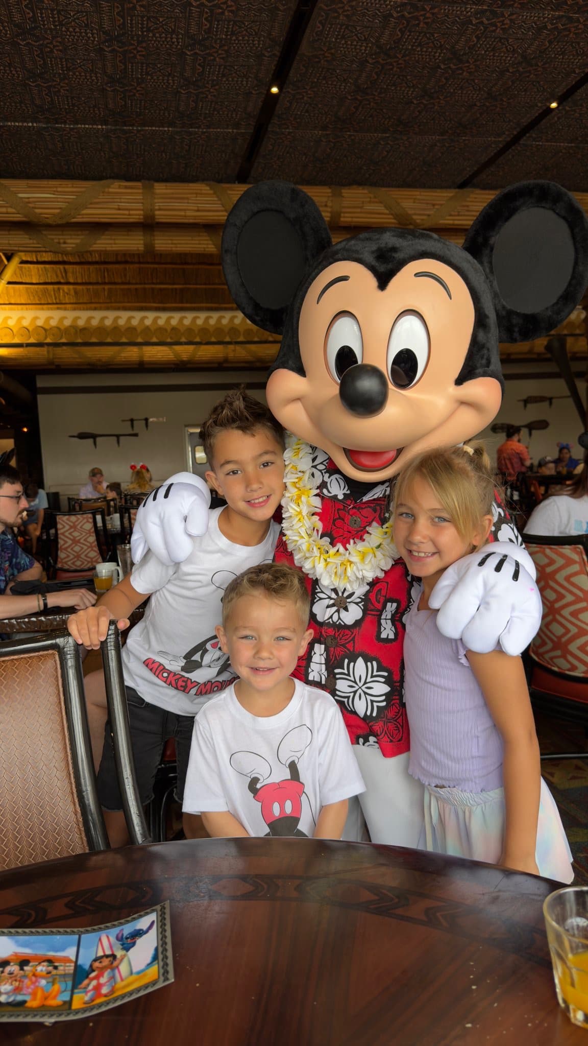 Family enjoying vacation together